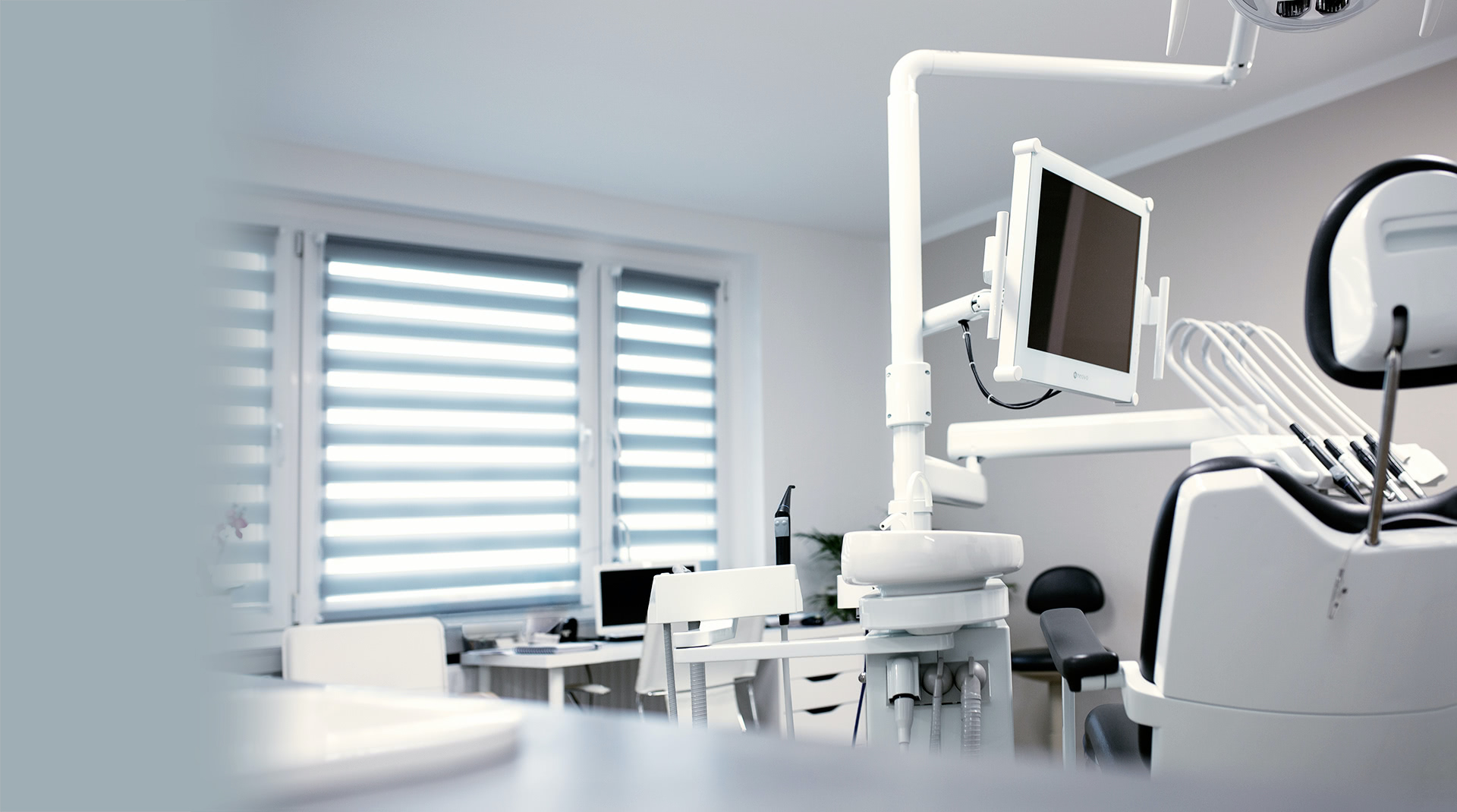 Ein Behandlungsraum der Praxis Slobodda in Weida