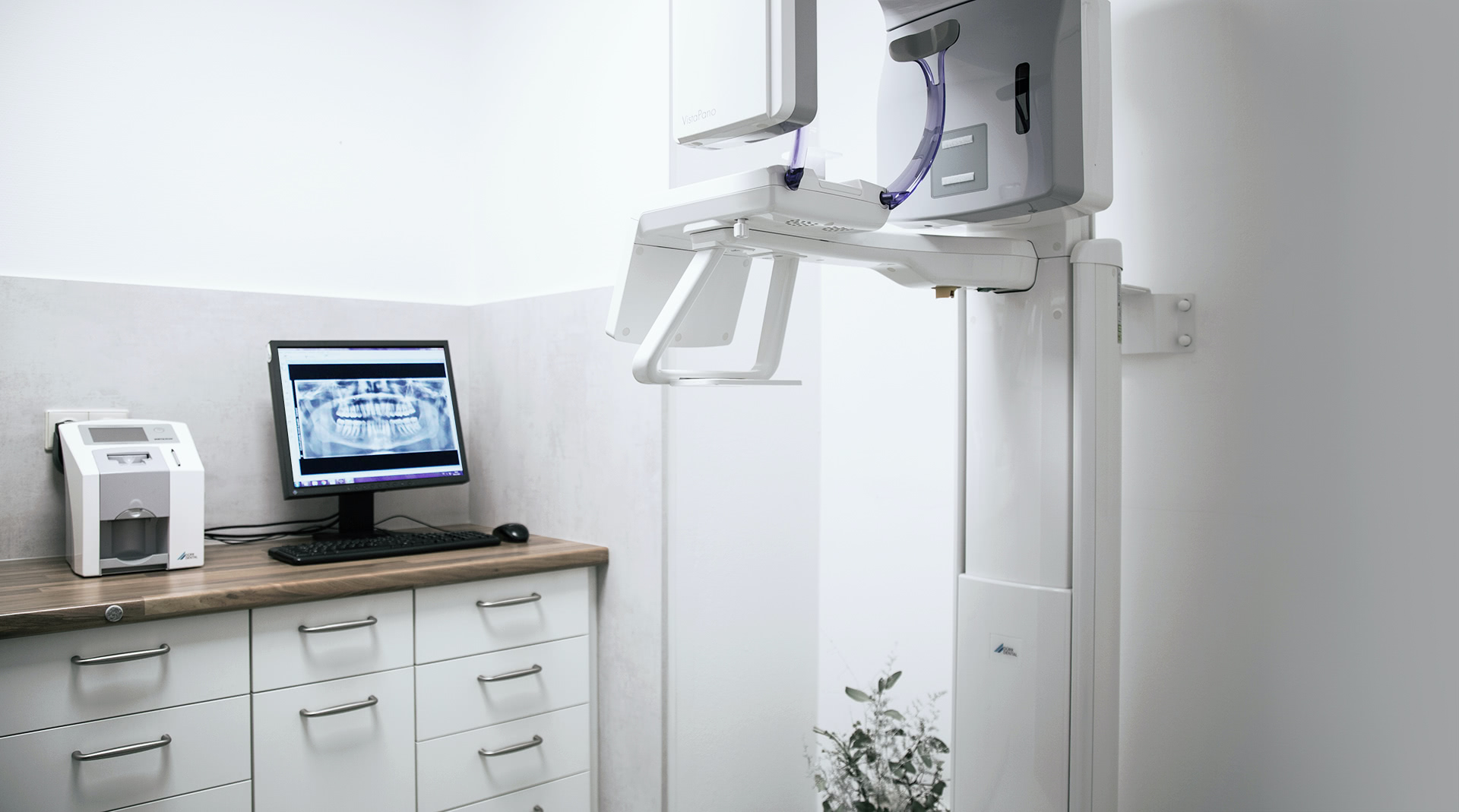 Ein Behandlungsraum der Praxis Slobodda in Weida